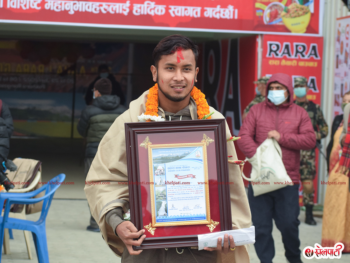 फरवार्ड अन्जन सम्मानित